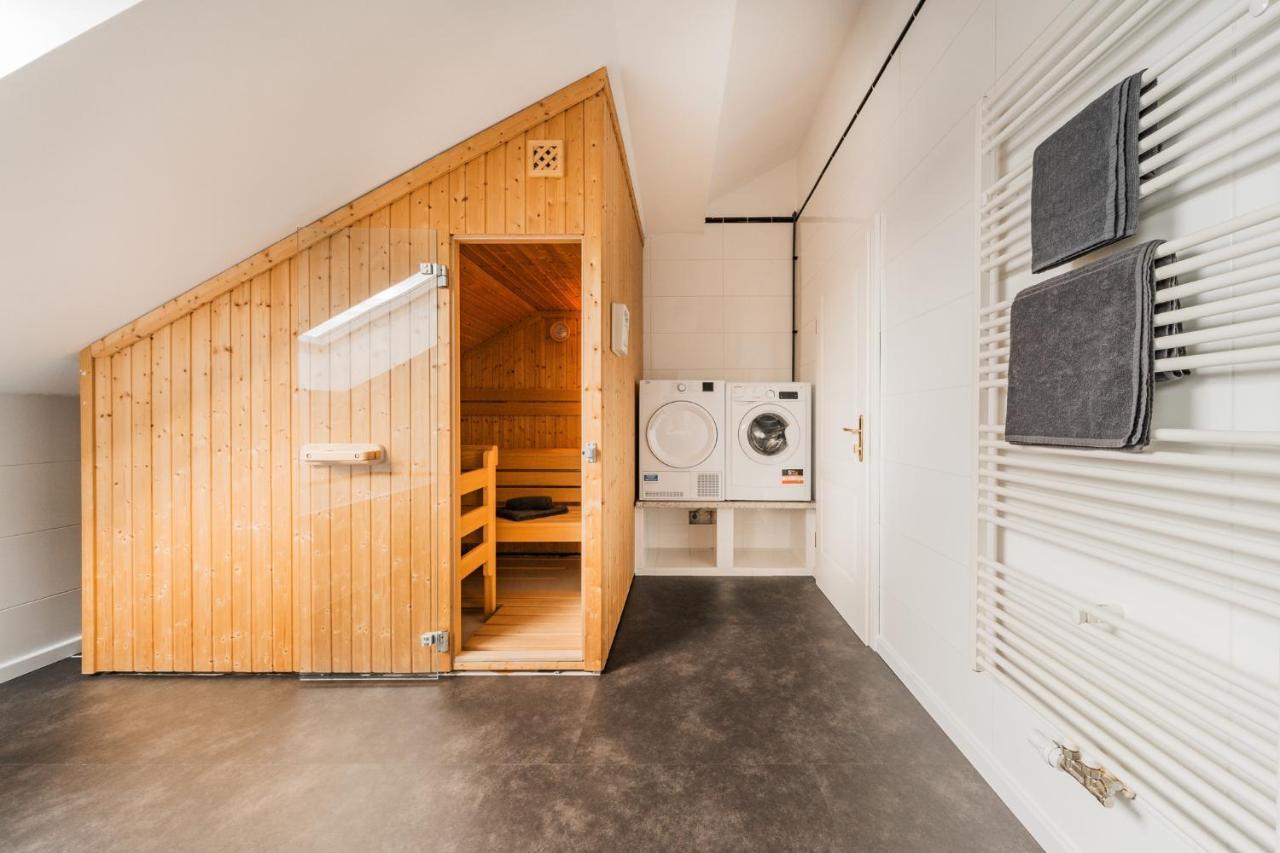 Penthouse apartment - Sauna - Terrasse - Kamin - AC Vienna Luaran gambar
