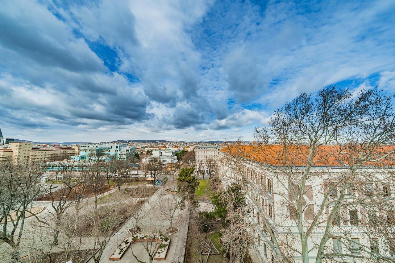 Penthouse apartment - Sauna - Terrasse - Kamin - AC Vienna Luaran gambar